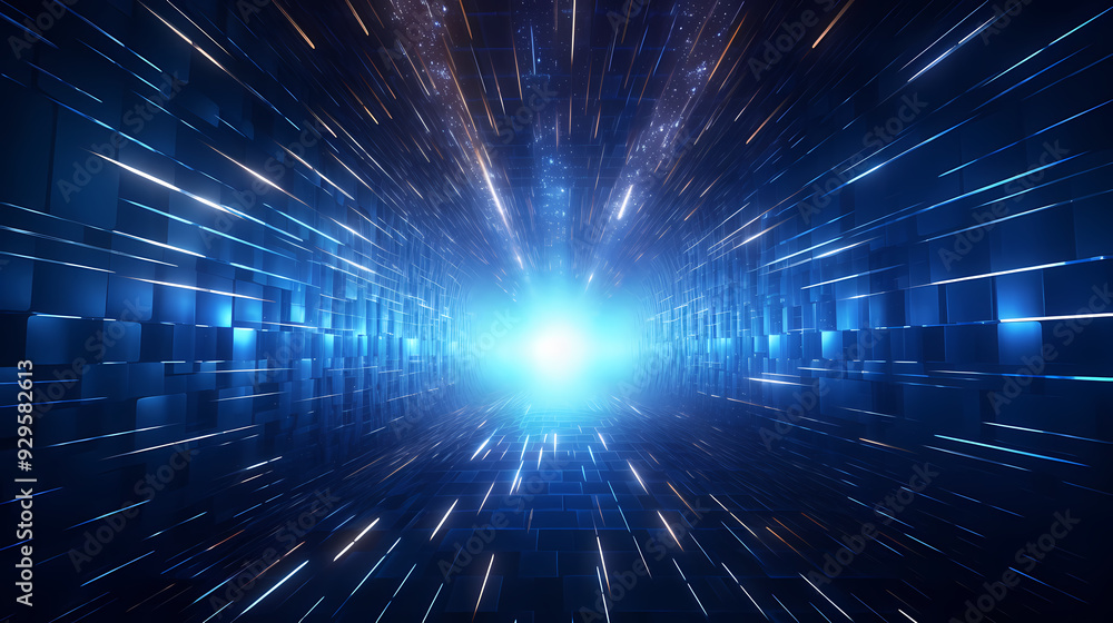 Blue technology abstract background Blue technology abstract background
