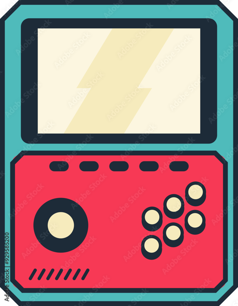 Retro Videogame Illustration