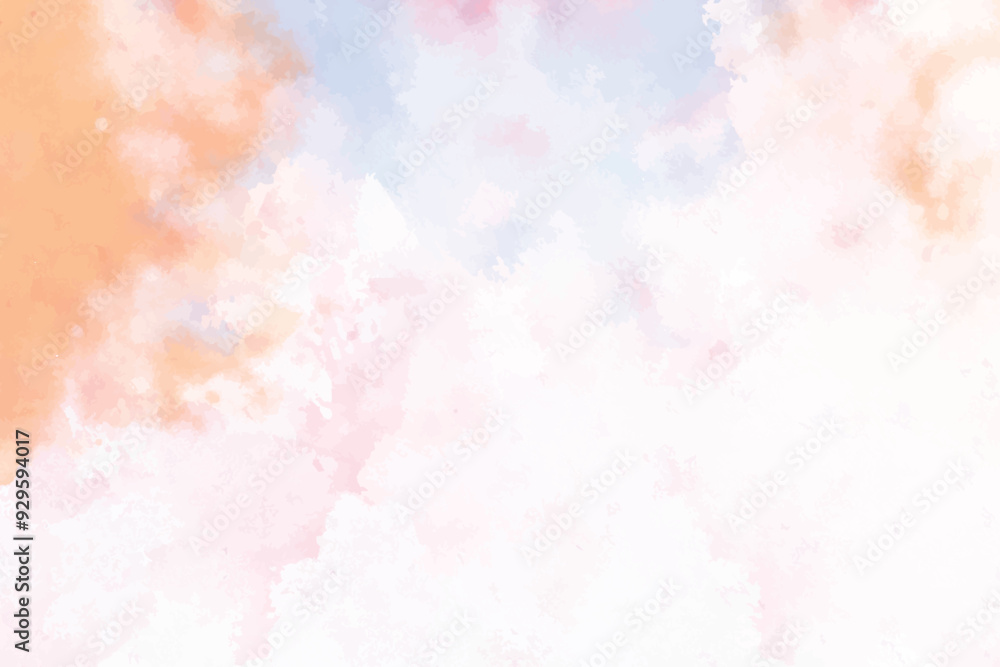 Hand painted pastel coloured watercolour frame background Hand painted pastel coloured watercolour frame background