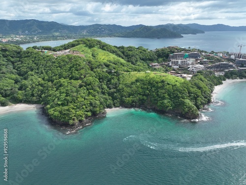 Punta Cacique, Guanacaste, Costa Rica, August 17, 2024: Waldorf Astoria Hotel in Punta Cacique, Guanacaste Costa Rica under construction photo