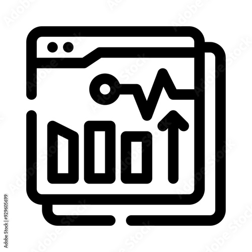 visitors line icon