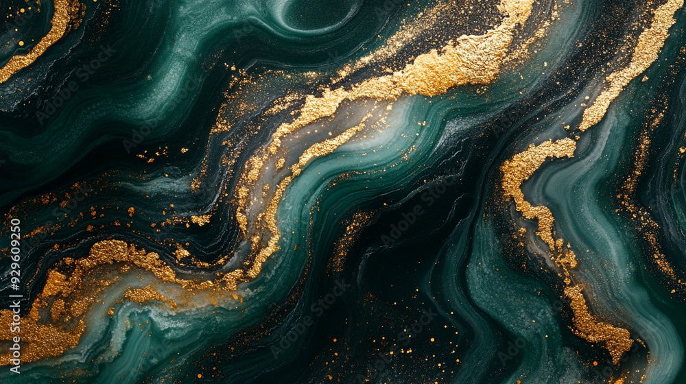 marble green watercolor background with flowing gold accents, creating a luxurious and calming abstract design marble green watercolor background with flowing gold accents, creating a luxurious and calming abstract design