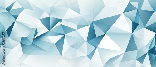 Wallpaper Mural Beautiful Geometric Blue Wallpaper. Modern wallpaper with sharp geometric shapes in various shades of blue Torontodigital.ca