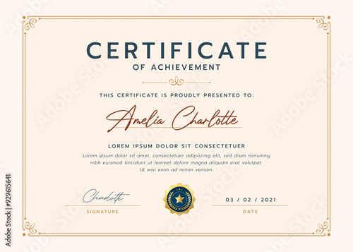 Certificates