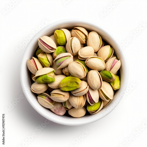 Wallpaper Mural Pistachios in bowl Torontodigital.ca