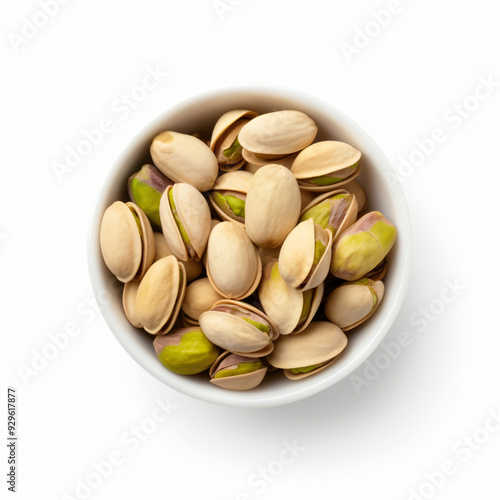 Wallpaper Mural Pistachios in bowl Torontodigital.ca