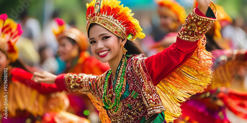 Kadayawan Festival traditional dancers photo