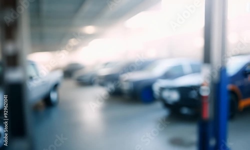 Wallpaper Mural Defocused Automotive Interior Space Torontodigital.ca