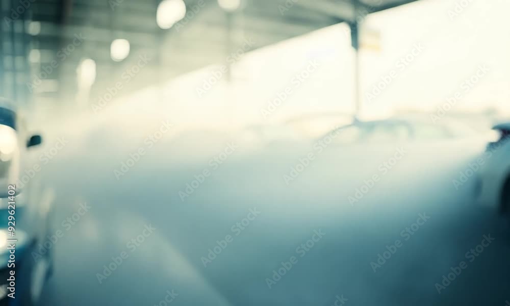 Abstract Garage Building Blur Abstract Garage Building Blur