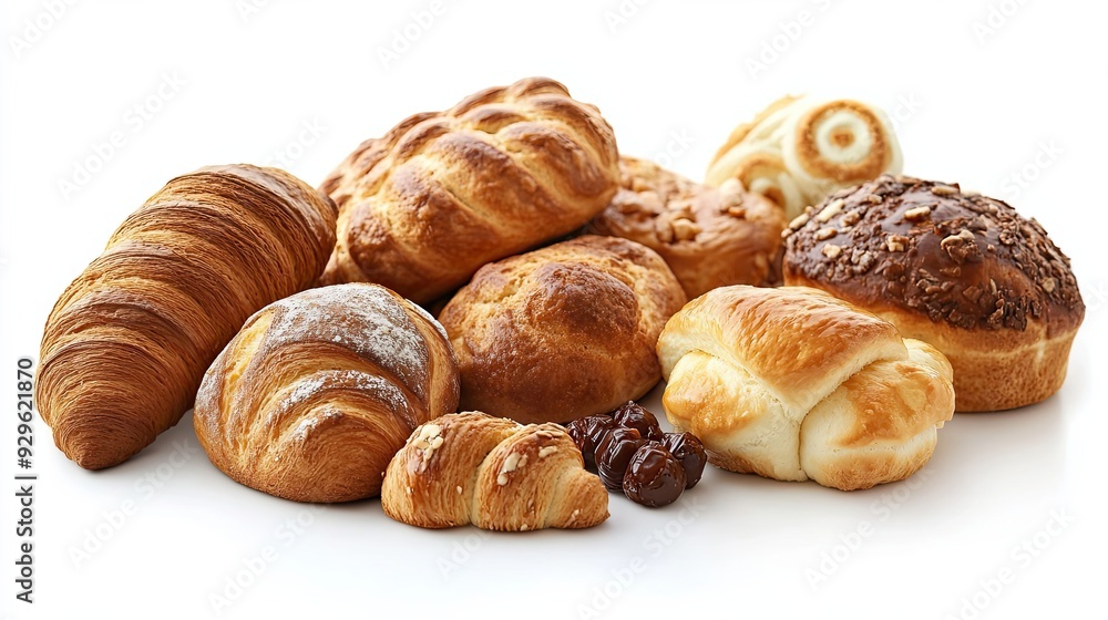 Assorted Breads and Pastries with Dates Assorted Breads and Pastries with Dates