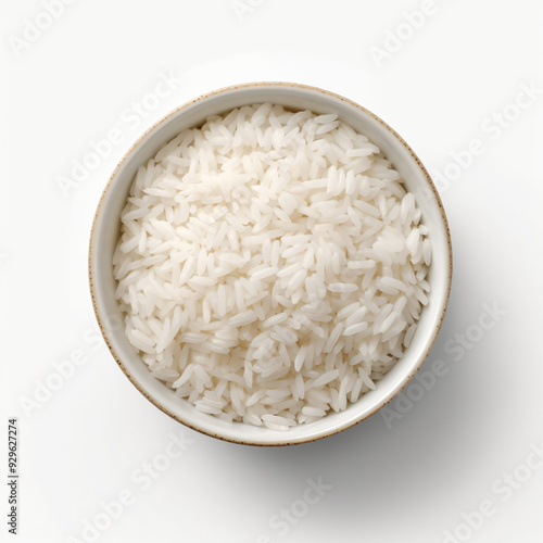 Rice in bowl