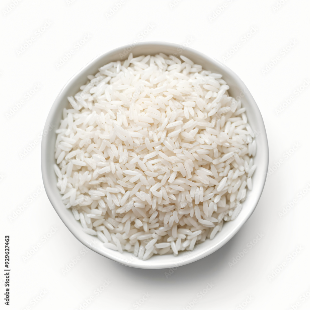 Rice in bowl
