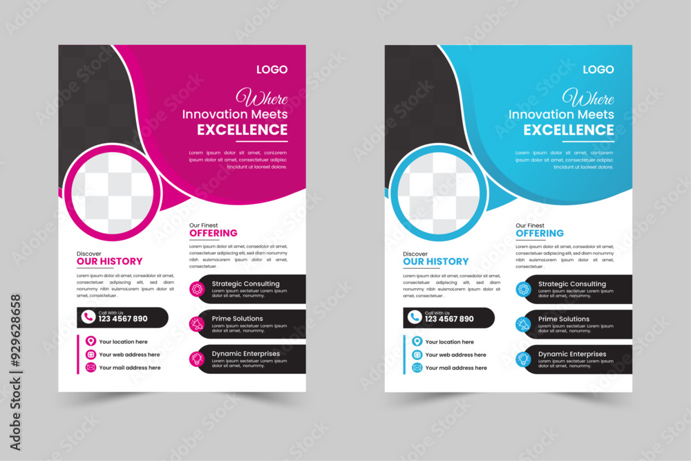 A bundle of 2 templates of a4 flyer,Flyer template layout design.Abstract business flyer,business flyer layout editable vector,flyer mockup in bright colors.Perfect for creative professional business. A bundle of 2 templates of a4 flyer,Flyer template layout design.Abstract business flyer,business flyer layout editable vector,flyer mockup in bright colors.Perfect for creative professional business.