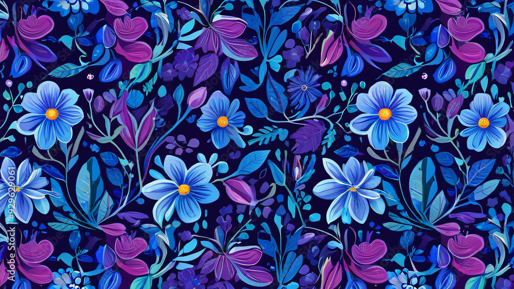seamless pattern with flowers seamless pattern with flowers