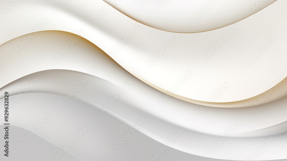 Abstract white and gray wave background with soft shadows. Abstract white and gray wave background with soft shadows.