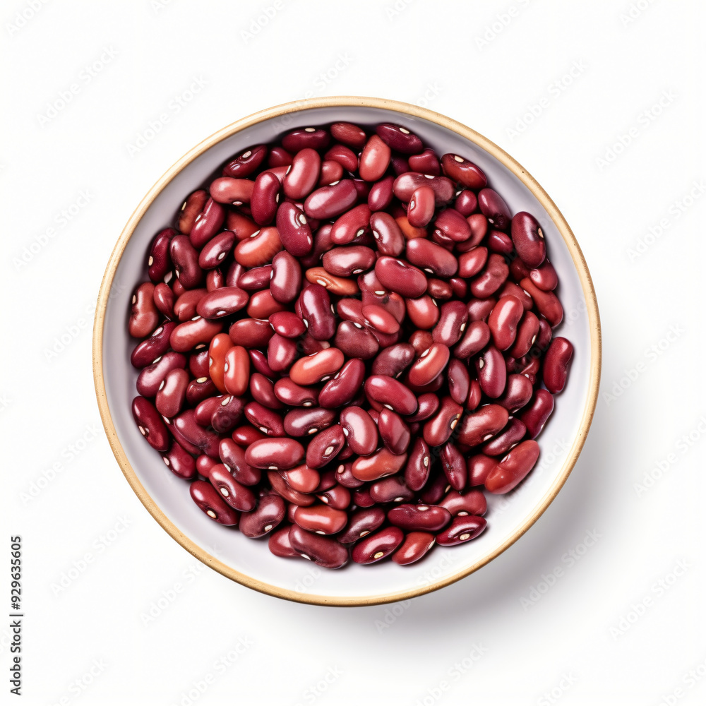 Red beans in bowl