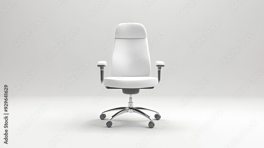 Office chair, on the white background Office chair, on the white background