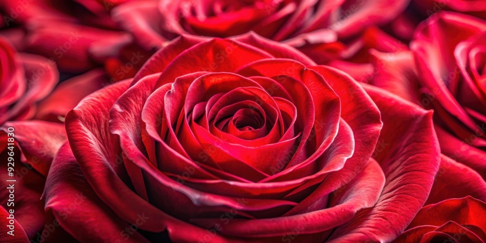 Close-up of vibrant red rose petals, blooms, romantic, love, beauty, nature, garden, valentine's day, flora, delicate Close-up of vibrant red rose petals, blooms, romantic, love, beauty, nature, garden, valentine's day, flora, delicate