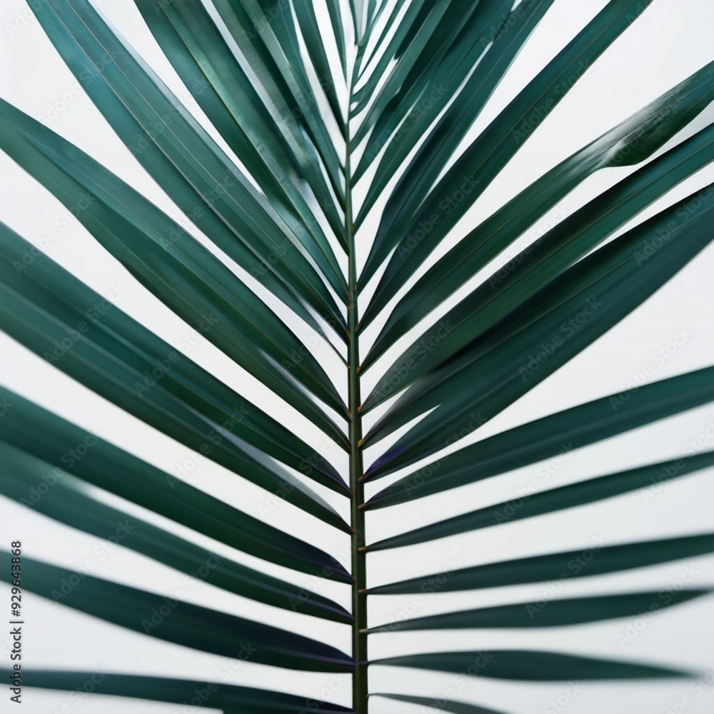 A high-resolution image of a green palm leaf, isolated on a transparent background. A high-resolution image of a green palm leaf, isolated on a transparent background.