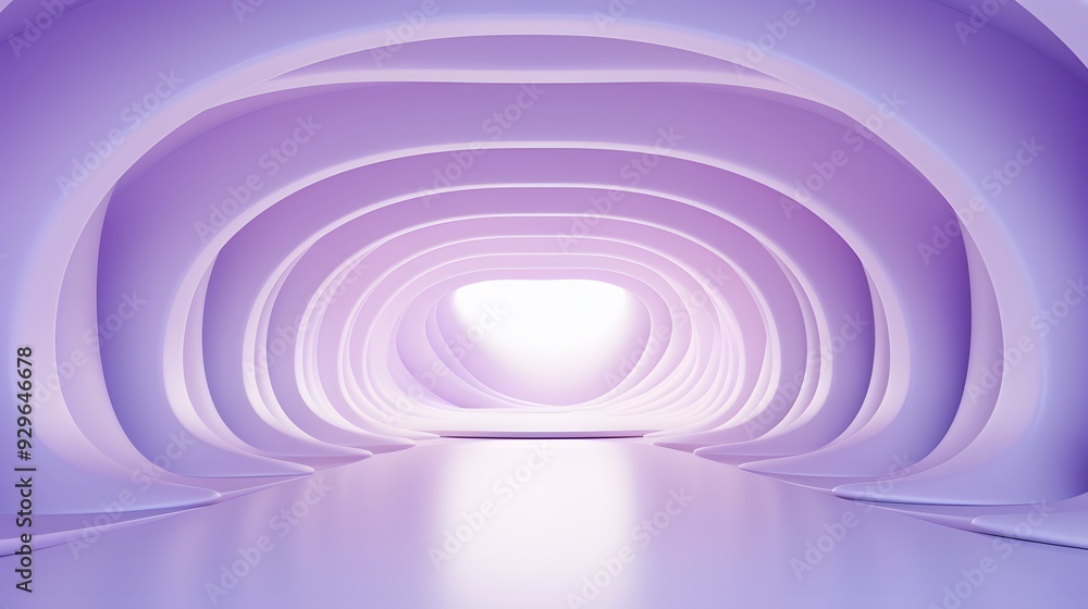 Obraz premium 3d rendering of White and purple abstract geometric background. Scene for advertising, technology, showcase, banner, game, sport, cosmetic, business, metaverse. Sci-Fi Illustration. Product display