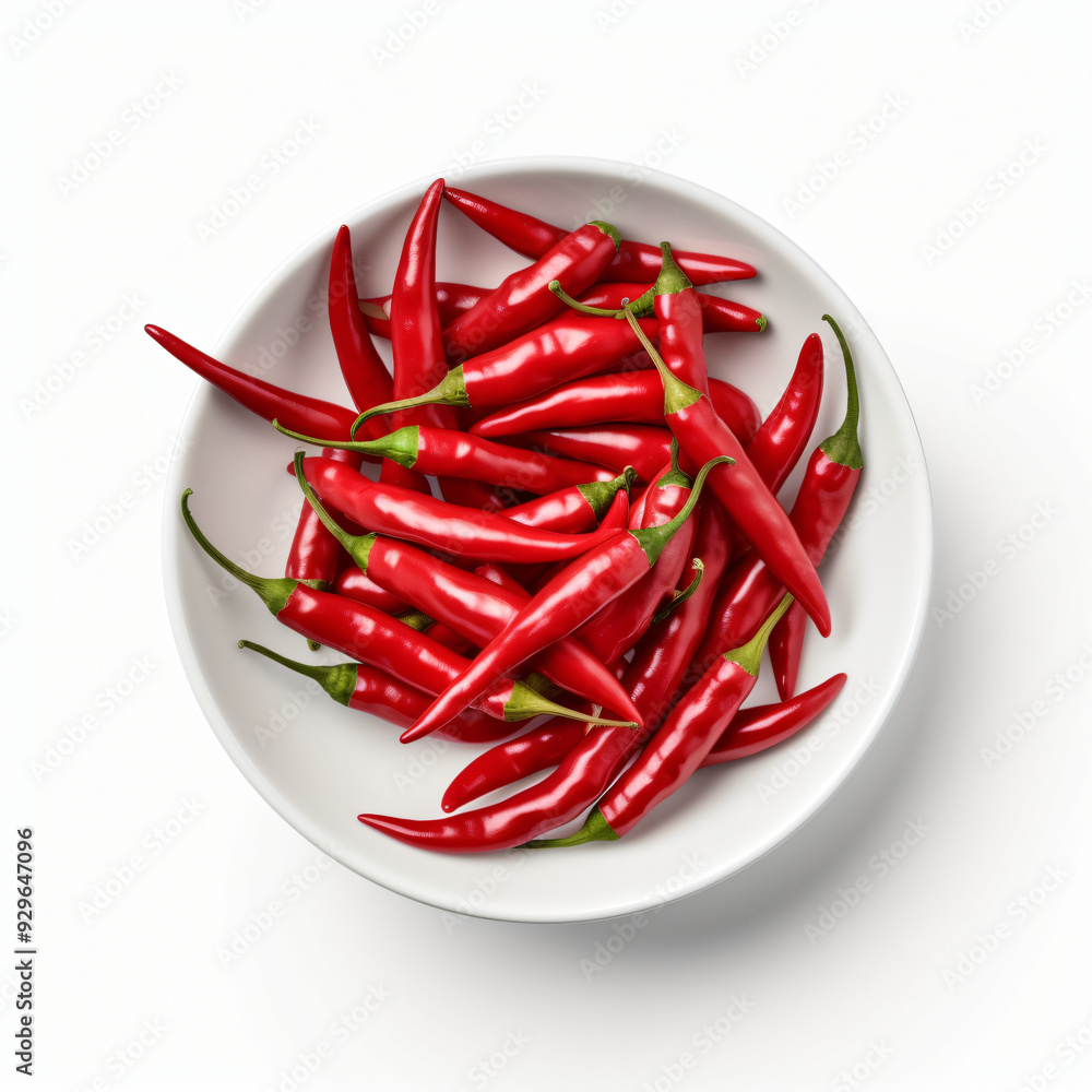 Chili peppers in bowl Chili peppers in bowl