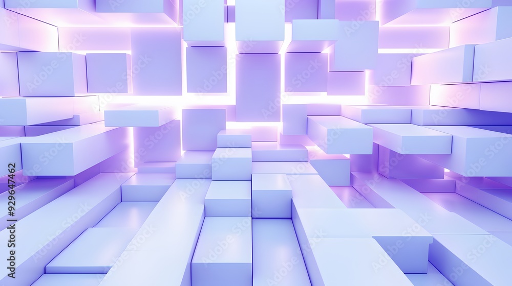 3d rendering of White and purple abstract geometric background. Scene for advertising, technology, showcase, banner, game, sport, cosmetic, business, metaverse. Sci-Fi Illustration. Product display 3d rendering of White and purple abstract geometric background. Scene for advertising, technology, showcase, banner, game, sport, cosmetic, business, metaverse. Sci-Fi Illustration. Product display
