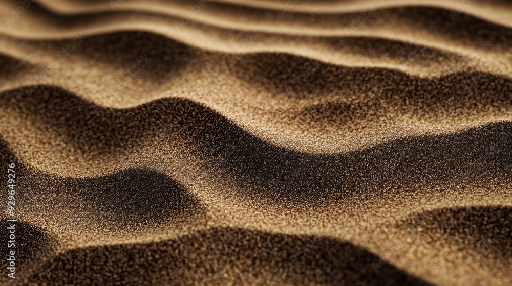 Close-Up of Sand Waves Close-Up of Sand Waves