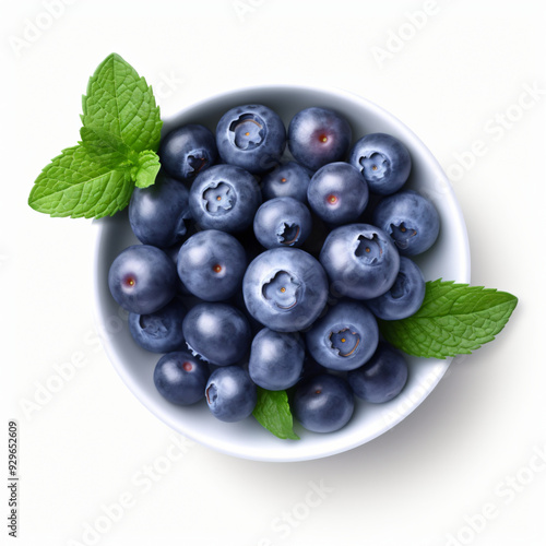 Blueberries in bowl