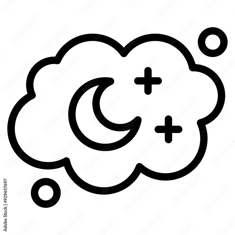 Sleep ZZZ Speech Bubble Icon Sleep ZZZ Speech Bubble Icon