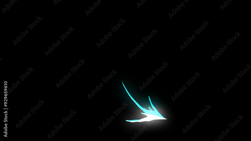 2D Element Motion FX Flash Animation with Abstract Elements featuring a curved glowing energy element moving forward 2D Element Motion FX Flash Animation with Abstract Elements featuring a curved glowing energy element moving forward