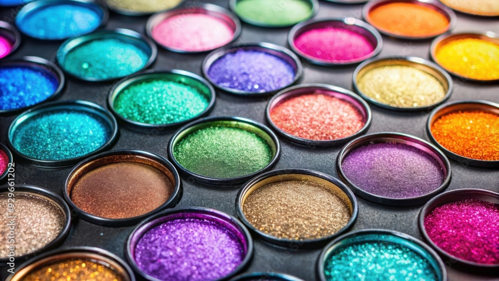 Shiny pressed eyeshadow palette with vibrant colors, makeup, cosmetics, beauty, shiny, pressed, eyeshadow, palette Shiny pressed eyeshadow palette with vibrant colors, makeup, cosmetics, beauty, shiny, pressed, eyeshadow, palette