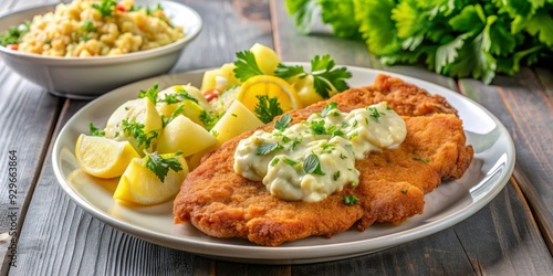 ChickenSchnitzelPotatoSalad