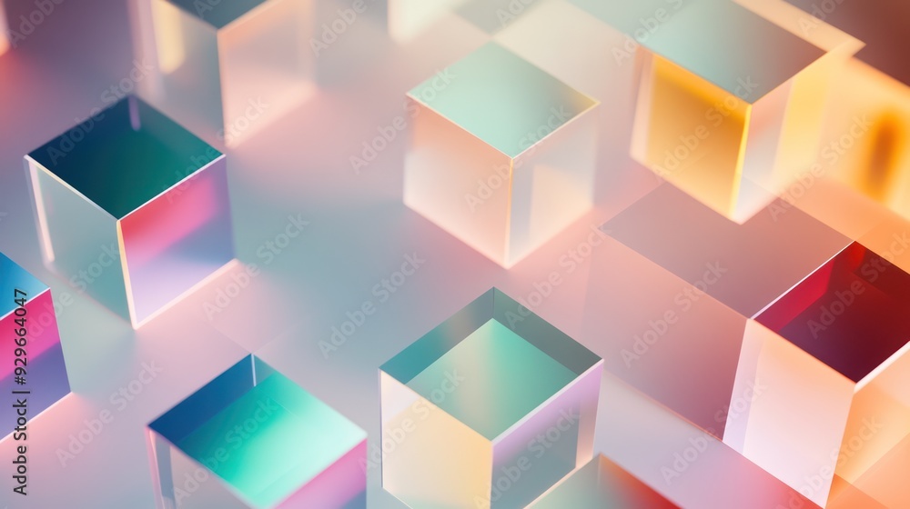 Abstract Geometric Shapes and Colors Abstract Geometric Shapes and Colors