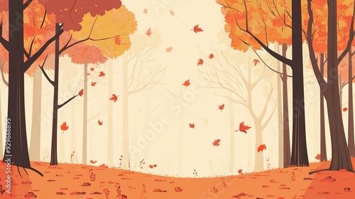 Autumn theme wallpaper