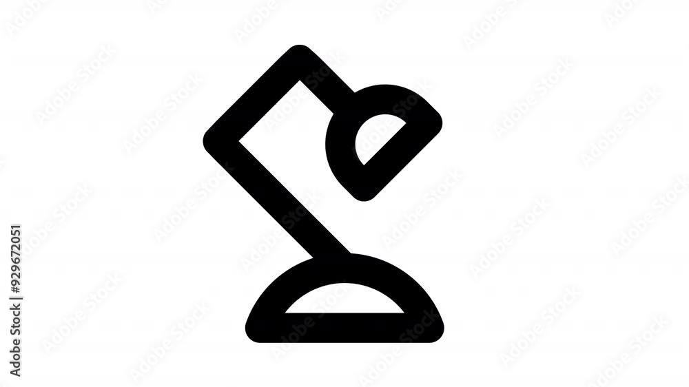 Table Lamp motion icon. which can be used for various purposes such as websites, mobile apps, presentation and others. Table Lamp motion icon. which can be used for various purposes such as websites, mobile apps, presentation and others.