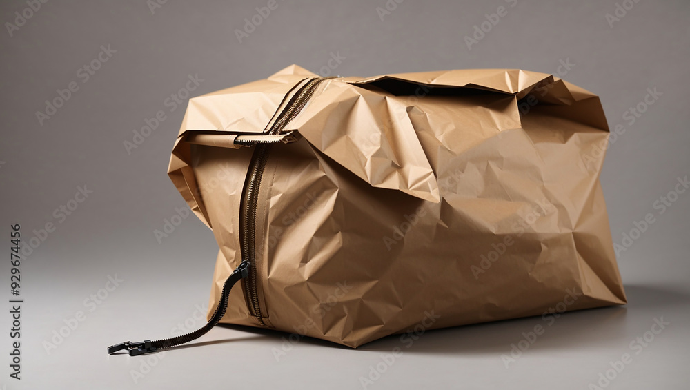 paper bag isolated on white paper bag isolated on white