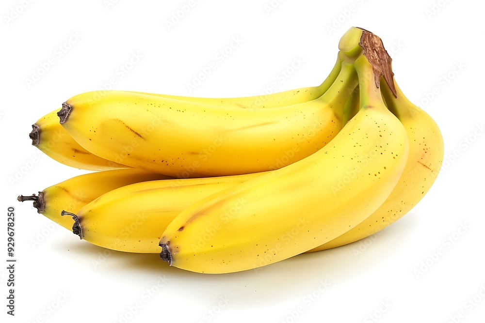 Bunch of bananas isolated on a white background Bunch of bananas isolated on a white background