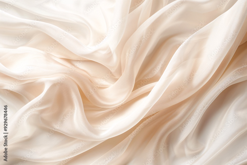 Fine silk fabric texture in a soft color palette, offering ample space for text overlay. Fine silk fabric texture in a soft color palette, offering ample space for text overlay.