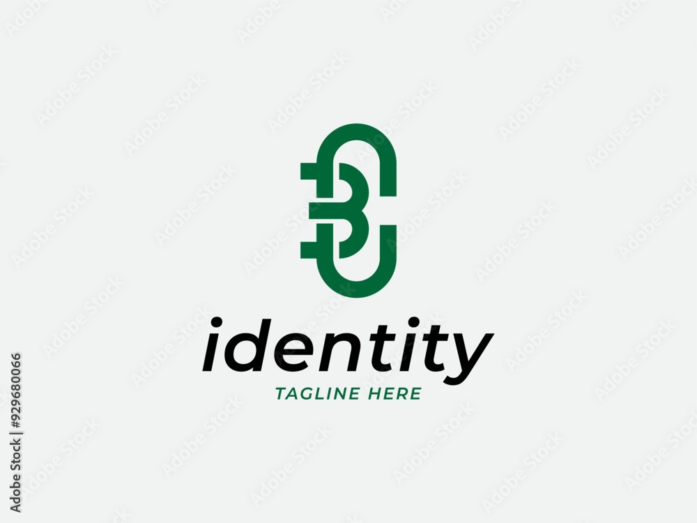 Letter BC logo design template, logo design template, icon template Letter BC logo design template, logo design template, icon template