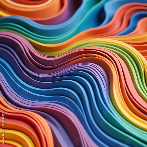 Abstract Multicolored Background