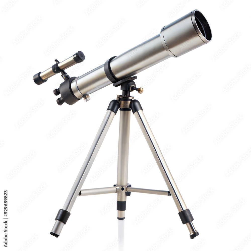 Telescope isolated on transparent background Telescope isolated on transparent background