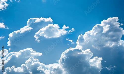cloudscape on nature background