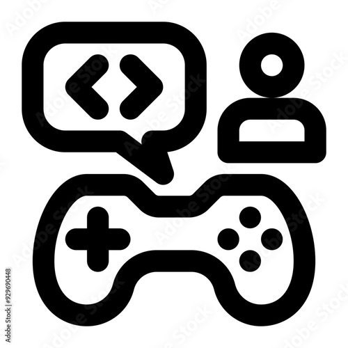 game developer, game maker, game, programmer, engineer, creator, coder, game development outline icon