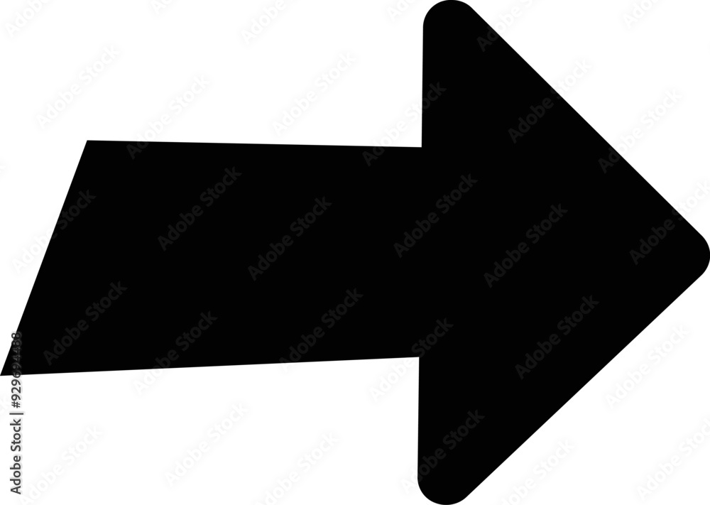 Rounded Filled Arrow Icon Rounded Filled Arrow Icon
