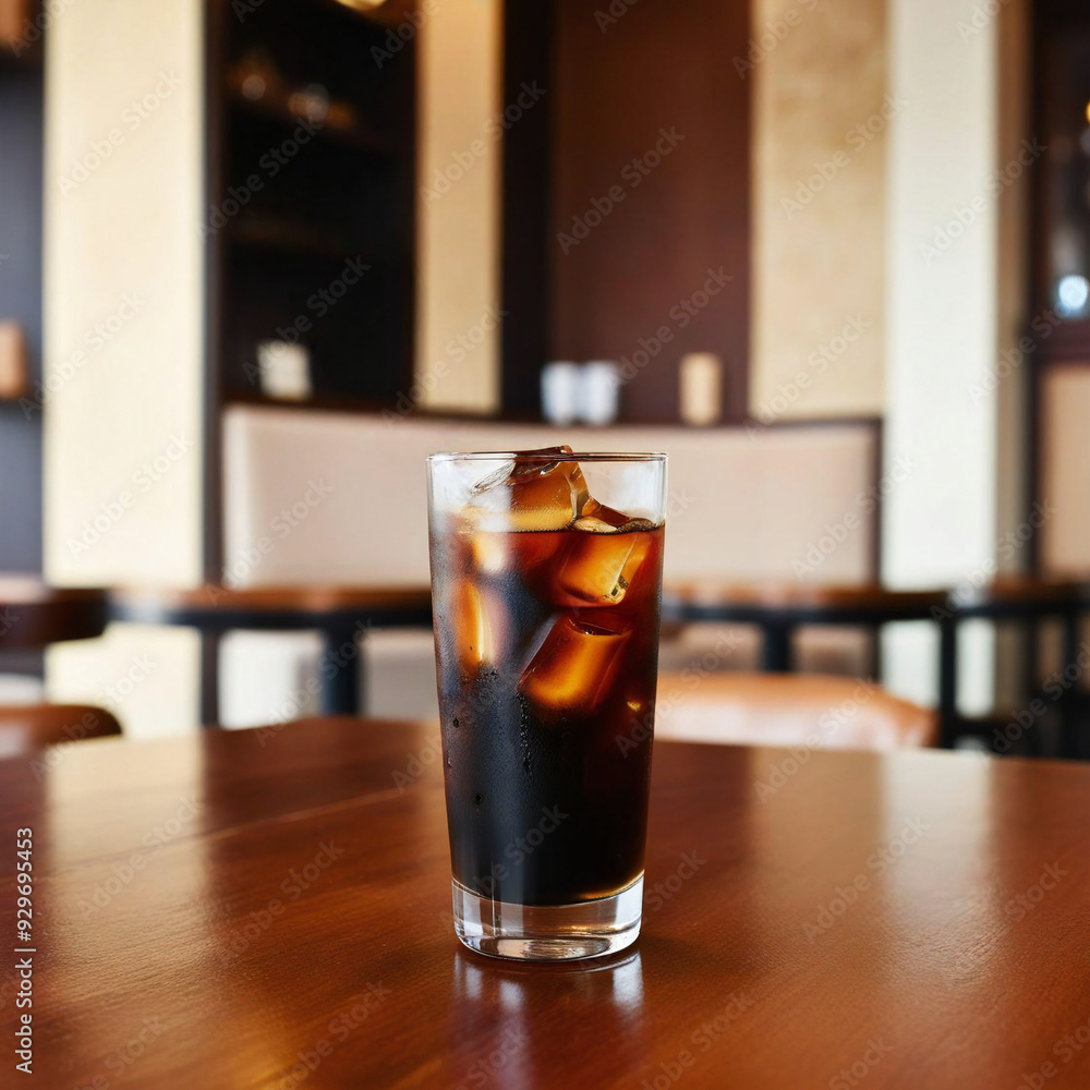 iced coffee on a table iced coffee on a table