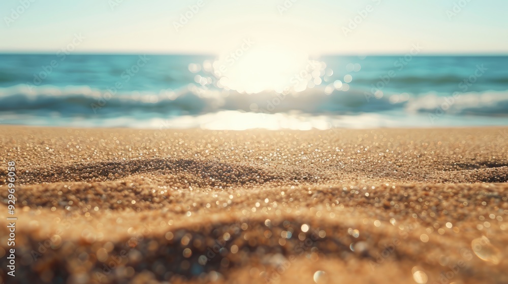 Close-up of golden sand