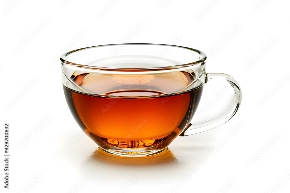 Glass tea cup isolated on white background
Glass tea cup isolated on white background