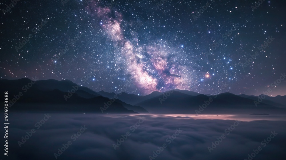 Fototapeta premium Beautiful river view, sunset