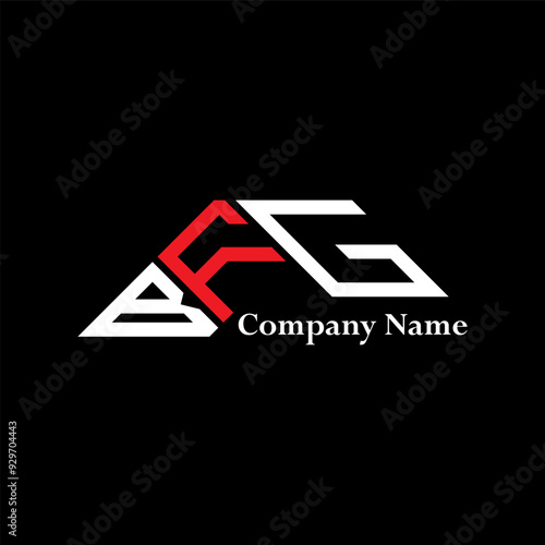 Fotografie BFG logo design, BFG simple and modern logo