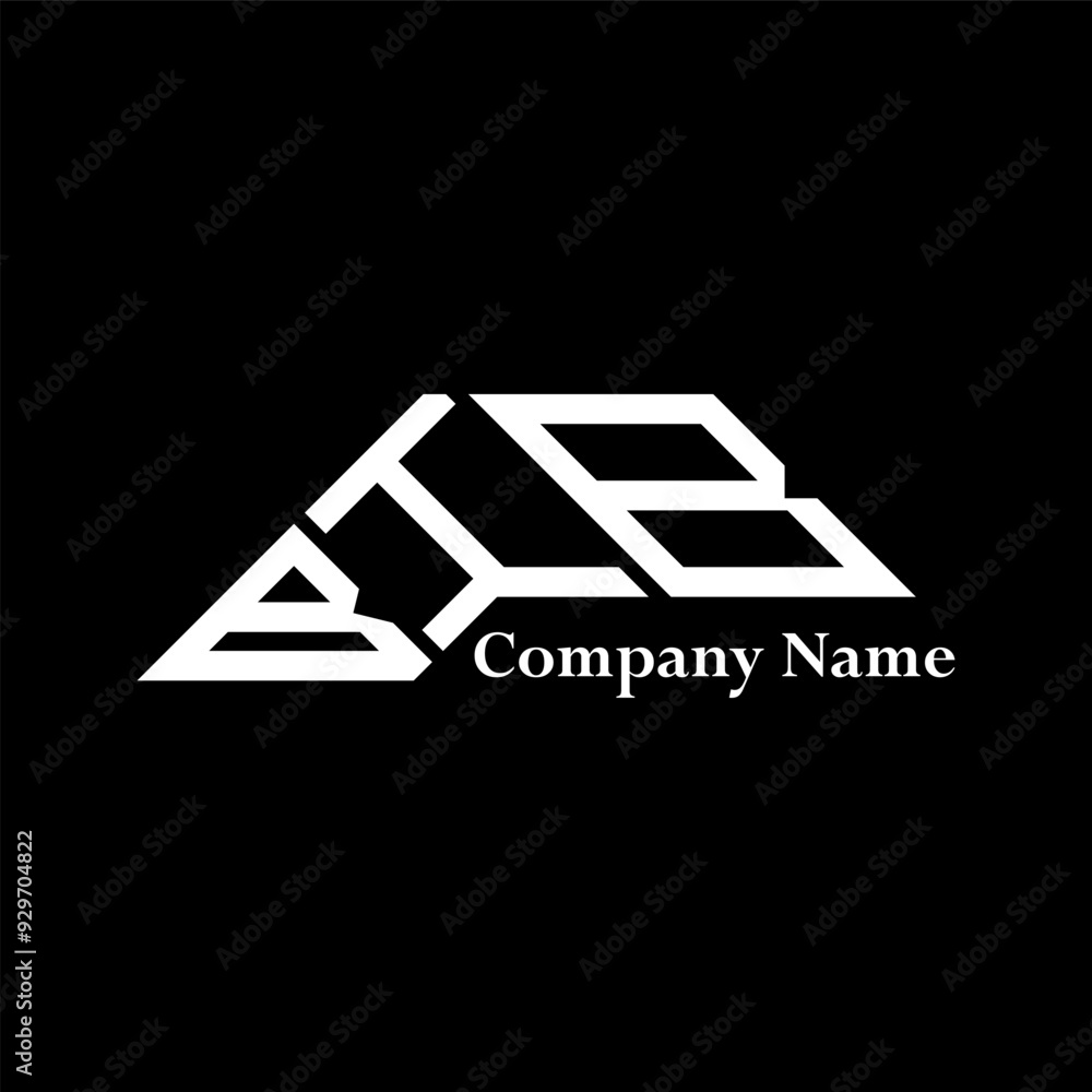 Obraz premium BIB logo design, BIB simple and modern logo. BIB luxurious alphabet design